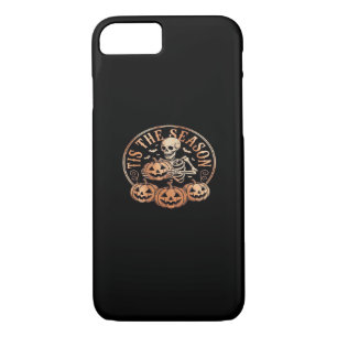 Tis Season Snowmobile Red Plaid Case-Mate iPhone Case