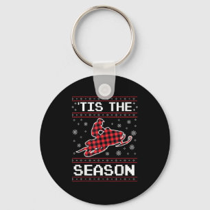 Tis Season Soccer Pumpkin Autumn Fall Thanksgiving Keychain