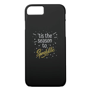 Tis Season To Sparkle Christmas Funny Case-Mate iPhone Case
