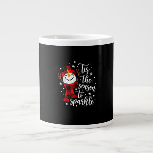 Tis Season To Sparkle Matching Family Large Coffee Mug