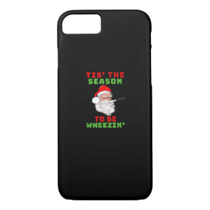 Tis Season To Wheezin Respiratory Christmas Design Case-Mate iPhone Case