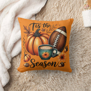Tis the Fall Season Throw Pillow