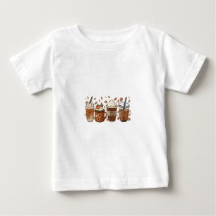 Tis the Latte Season Pumpkin Spice Coffee Autumn Baby T-Shirt