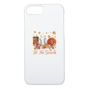 Tis The Season Baseball Pumpkin Autumn Fall Thanks Case-Mate iPhone Case
