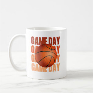 Tis The Season Basketball Game Day Fan Coffee Mug