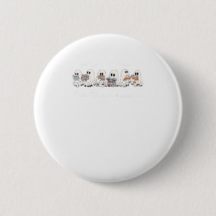 Tis The Season Boo Halloween Reading Books Lover T 2 Inch Round Button