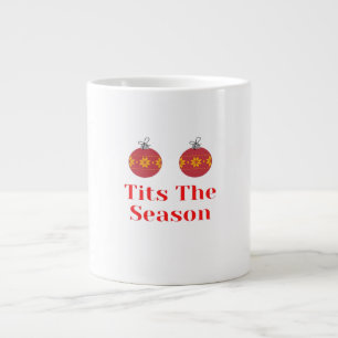 Tis The Season Casual Simple Large Coffee Mug