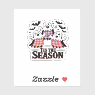 Tis The Season Chequered Halloween