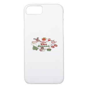 Tis The Season Christmas Acrylic Block Case-Mate iPhone Case