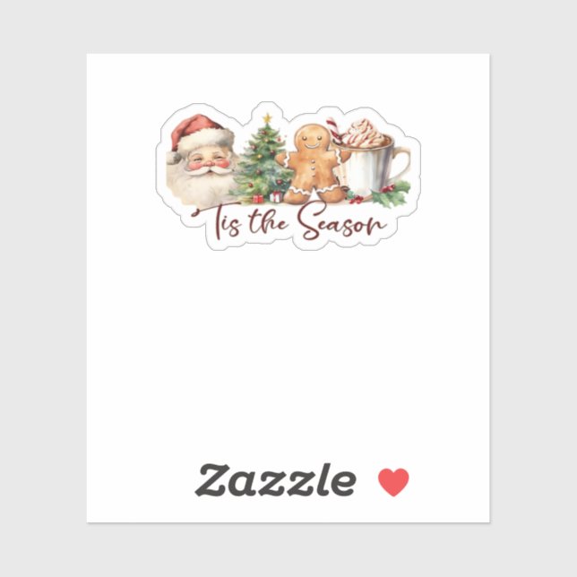 Tis The Season Christmas Holiday Apparel Funny Chr (Sheet)
