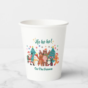 Tis The Season Christmas Paper Cups