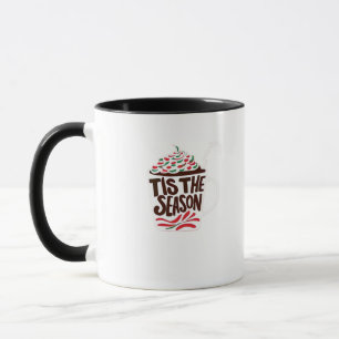 Tis The Season Christmas Peppermint Mocha Mug