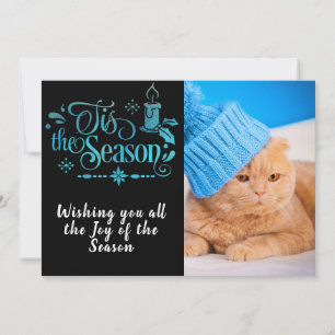 Tis the Season/Christmas Quote/2-Sided Photo Card