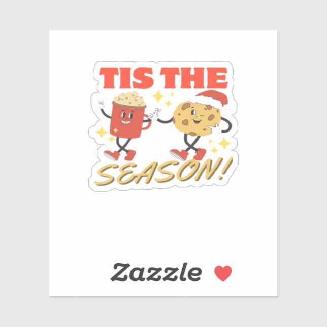 Tis The Season Christmas Retro Characters (Sheet)