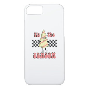 Tis The Season Christmas Tree Groovy Retro Debbie  Case-Mate iPhone Case
