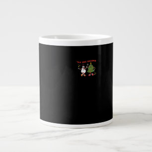 Tis The Season Christmas Tree Pals Classic Trendy  Large Coffee Mug