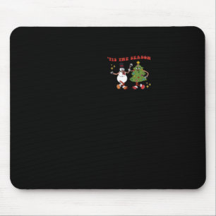 Tis The Season Christmas Tree Pals Classic Trendy Mouse Pad