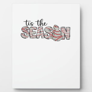 Tis The Season Christmas Tree Plaque