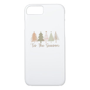 Tis The Season Christmas Trees Whimsical Christmas Case-Mate iPhone Case