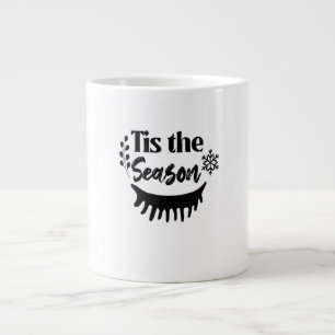 Tis The Season Classic Aesthetic Casual Large Coffee Mug