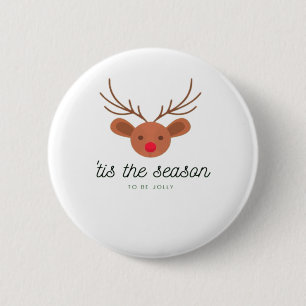 Tis The Season Classic Creative Art 2 Inch Round Button
