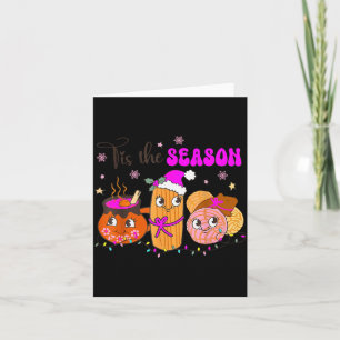 Tis The Season Conchas Cafecito Pan Dulce Mexican  Card