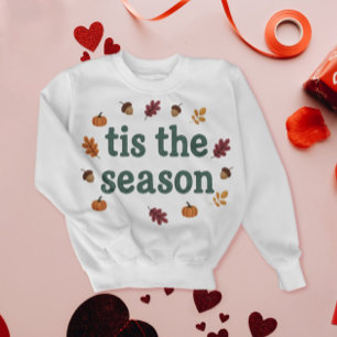 Tis the Season Cozy Fall Pumpkin Spice Princess Sweatshirt