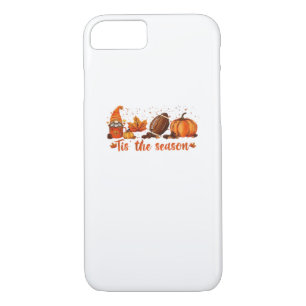 Tis The Season Fall Gnome Football Design Case-Mate iPhone Case