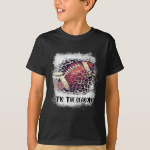 Tis the Season Fall Pumpkin Football Coffee T-Shirt