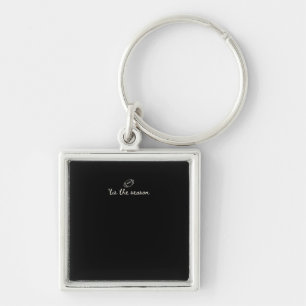 Tis The Season Football Game Day Touchdown Season Keychain