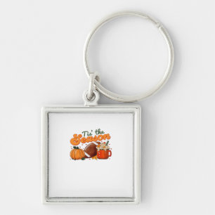 Tis The Season Football Mug Autumn Design Keychain