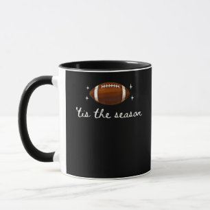 Tis The Season Football  - Retro Football Game Day Mug