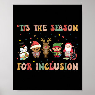 Tis The Season For Inclusion Ot Pt Slp Therapist C Poster