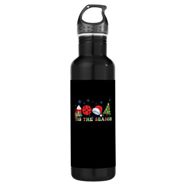 Tis The Season For Pickleball Iii 710 Ml Water Bottle (Front)