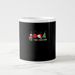 Tis The Season For Pickleball Iii Large Coffee Mug