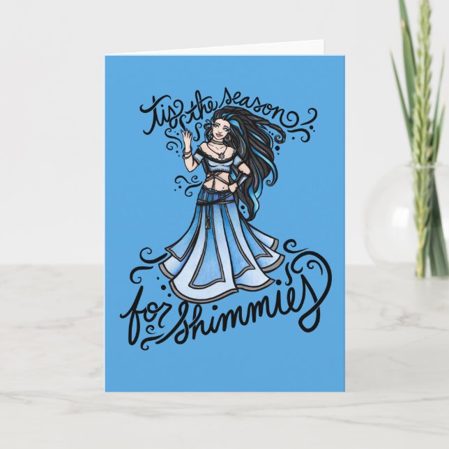 'tis the season for shimmies card (Front)