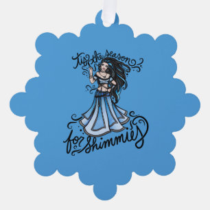'tis the season for shimmies ornament card