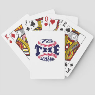 Tis The Season  Funny Aesthetic Casual Playing Cards