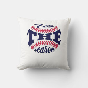 Tis The Season Funny Aesthetic Casual Throw Pillow