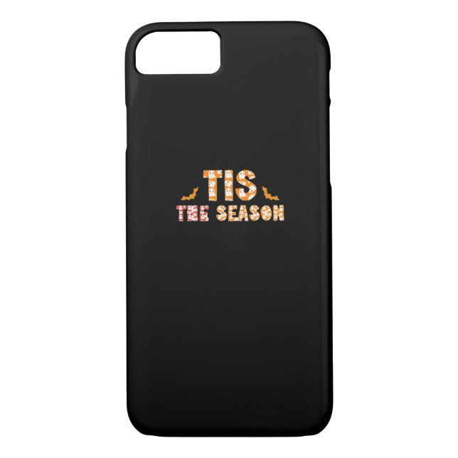Tis The Season Funny Halloween Design Case-Mate iPhone Case (Back)