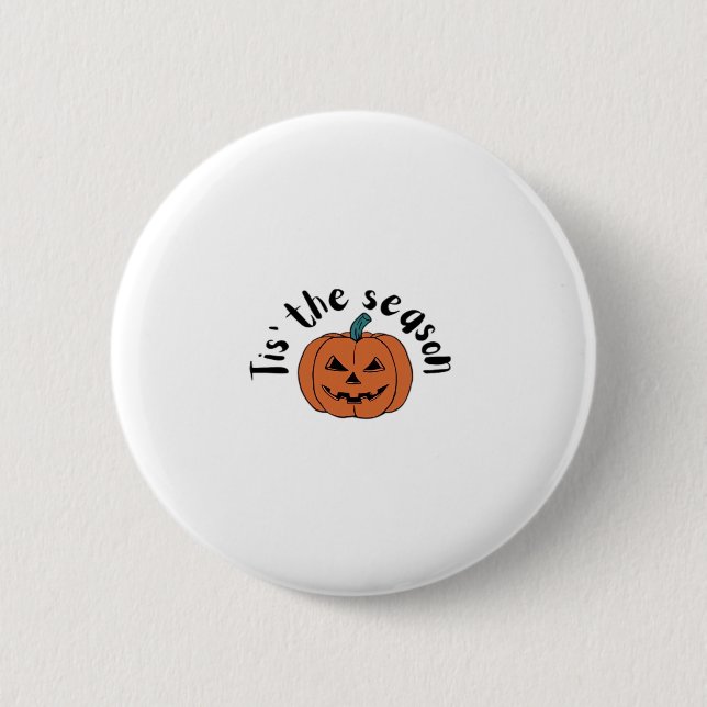 Tis The Season Funny Sloth Design 2 Inch Round Button (Front)