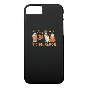 Tis The Season German Shorthaired Dog Fall Pumpkin Case-Mate iPhone Case