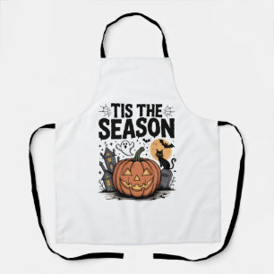 Tis the Season Halloween Apron