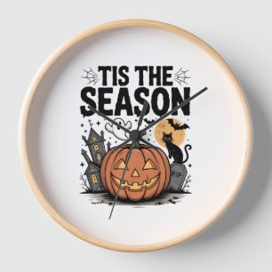 Tis the Season Halloween Clock