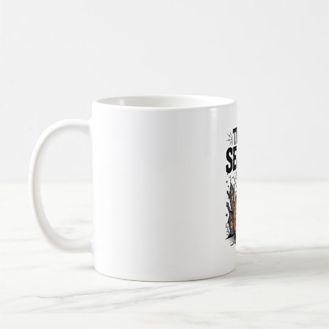 Tis the Season Halloween Coffee Mug (Left)