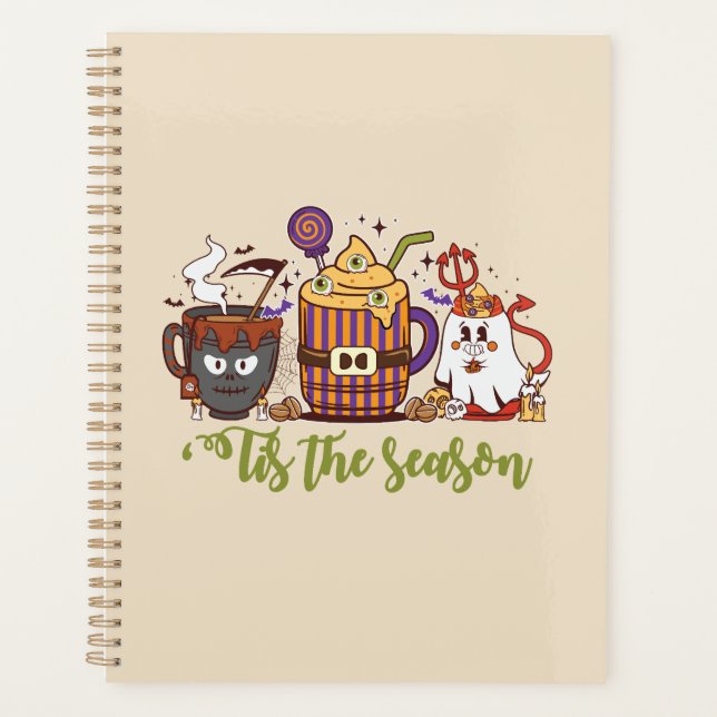 ‘Tis the Season Halloween Cup Trio Planner (Front)