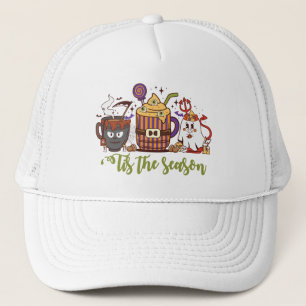 ‘Tis the Season Halloween Cup Trio Trucker Hat