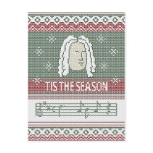 Tis the season Handel Messiah faux knitted