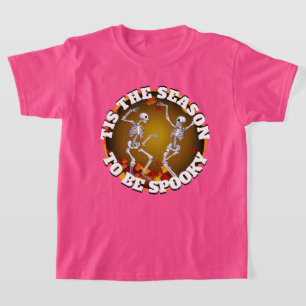 Tis the Season Happy Skeletons T-Shirt