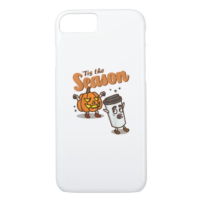 Tis The Season Hate Pumpkin Spice Latte Halloween  Case-Mate iPhone Case (Back)